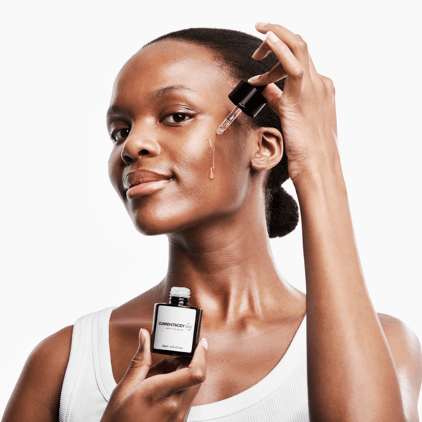 CurrentBody Skin Green Tea Serum. The lightweight serum formulated to pair with every LED device.